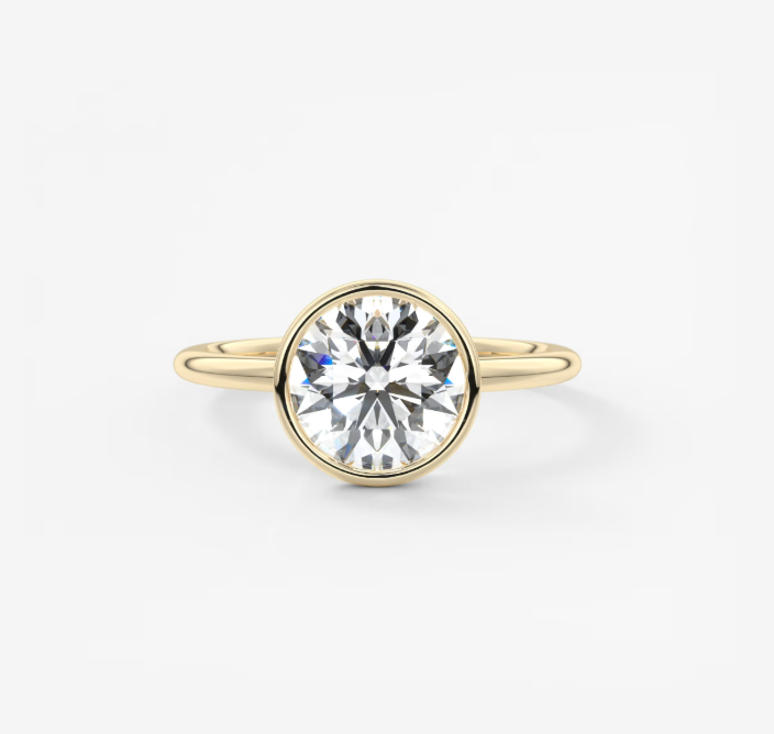 ROUND BEZEL RING
