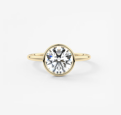 ROUND BEZEL RING