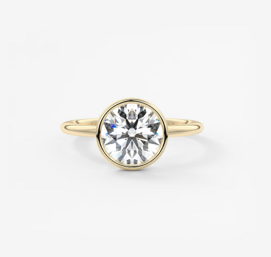 ROUND BEZEL RING