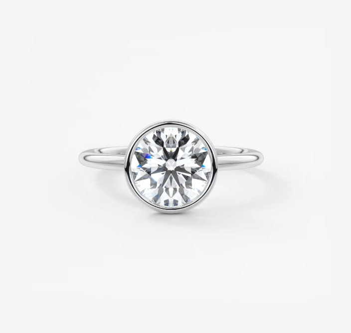 ROUND BEZEL RING