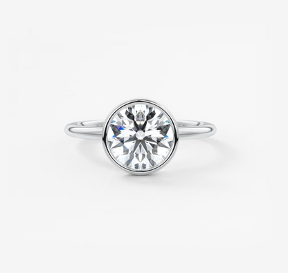 ROUND BEZEL RING