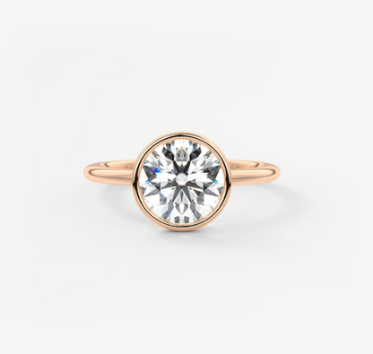 ROUND BEZEL RING