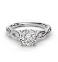 ROUND KNOT SOLITAIRE