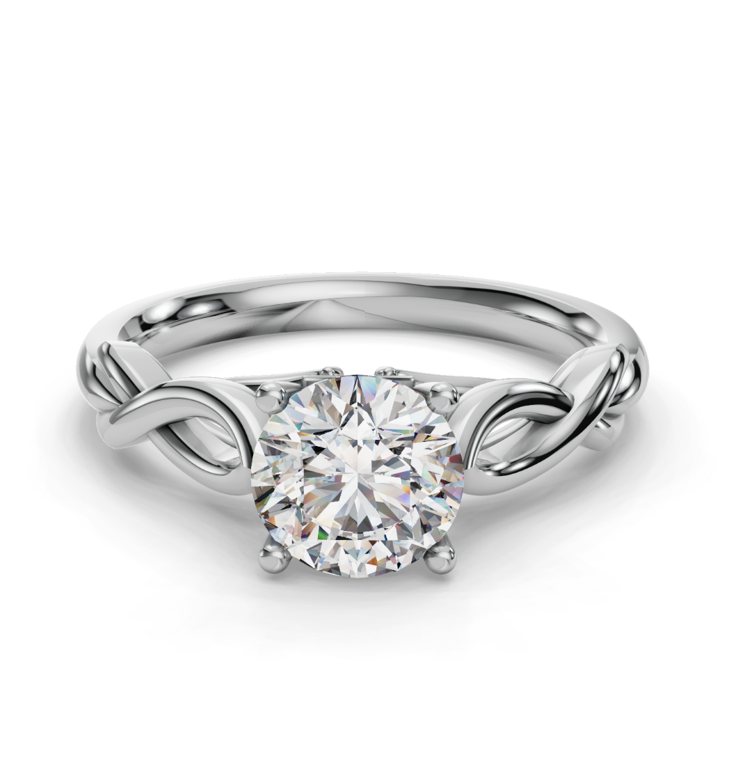 ROUND KNOT SOLITAIRE