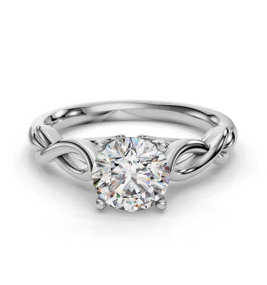 ROUND KNOT SOLITAIRE