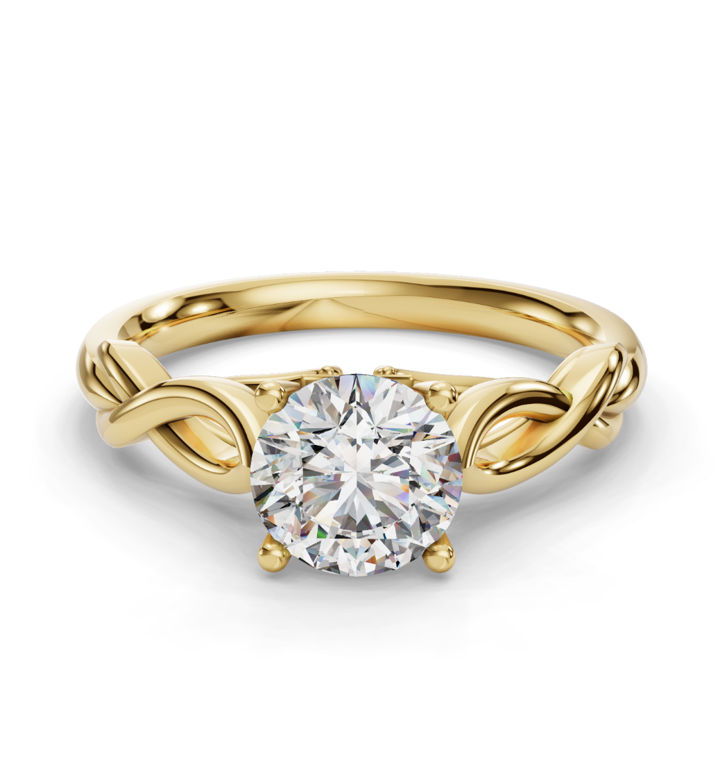 ROUND KNOT SOLITAIRE
