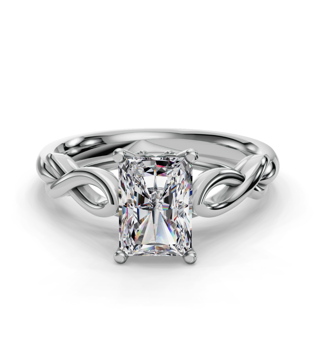 RADIANT KNOT SOLITAIRE
