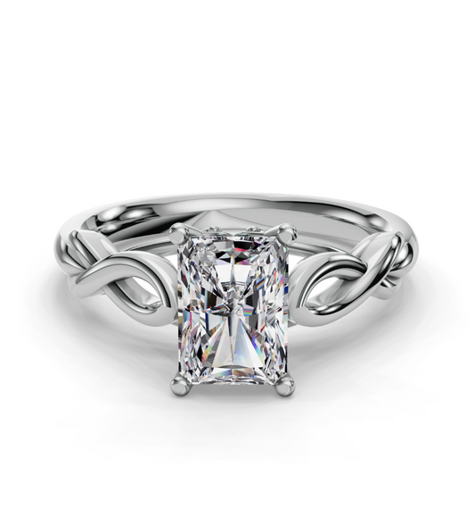 RADIANT KNOT SOLITAIRE