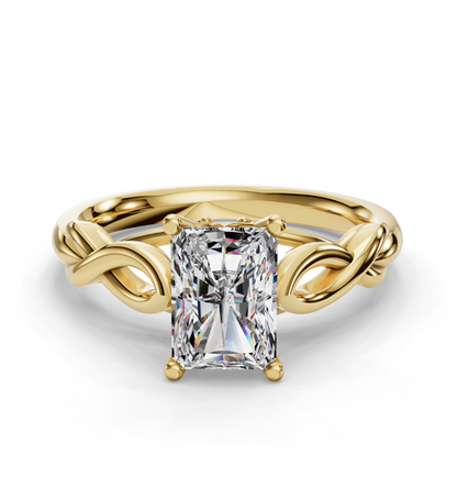 RADIANT KNOT SOLITAIRE