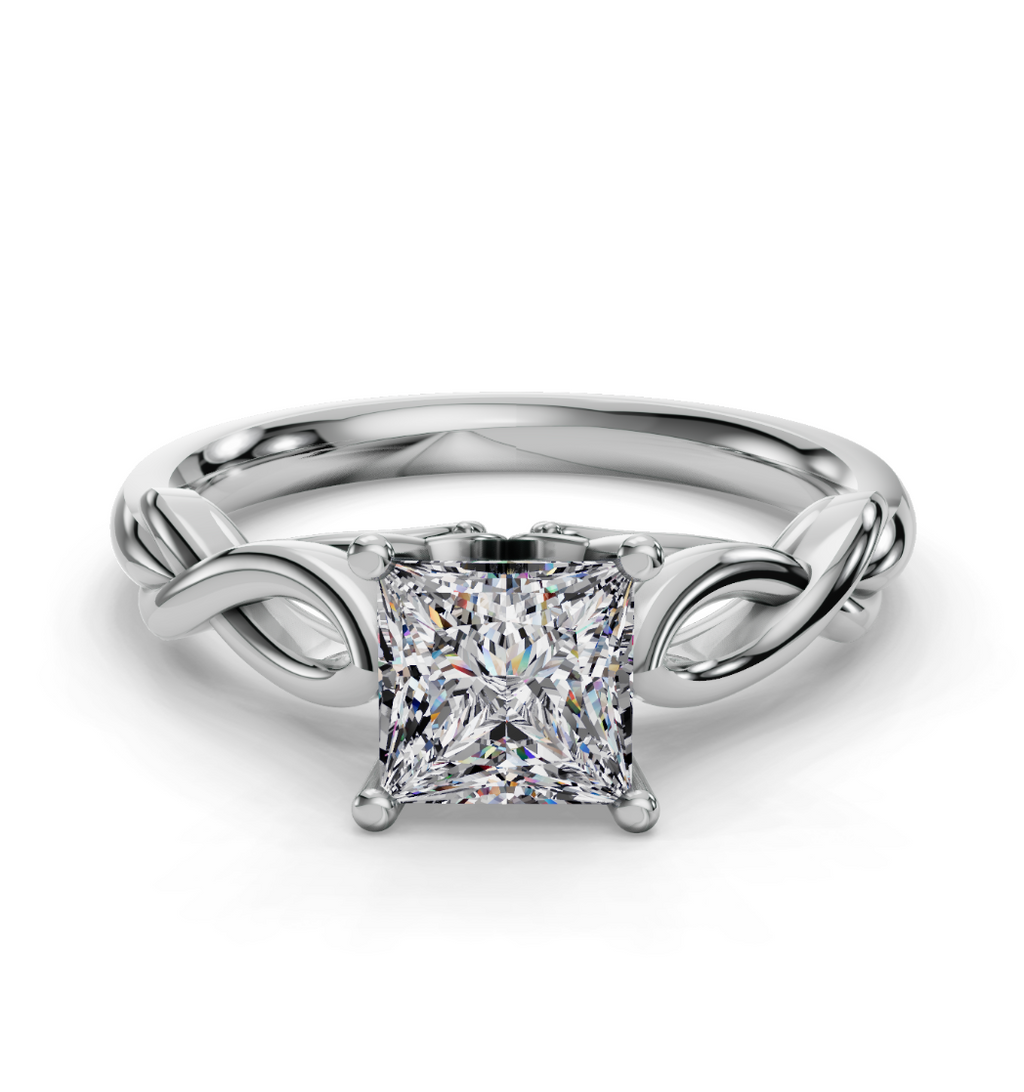 PRINCESS KNOT SOLITAIRE