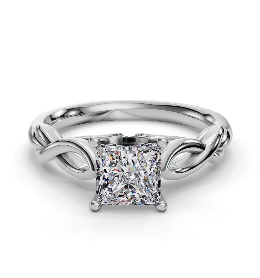PRINCESS KNOT SOLITAIRE
