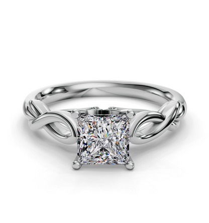 PRINCESS KNOT SOLITAIRE
