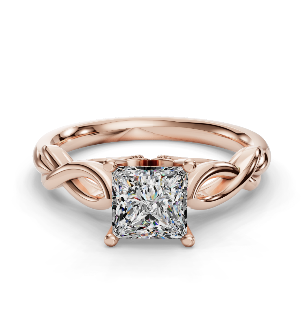 PRINCESS KNOT SOLITAIRE