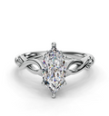 MARQUISE KNOT SOLITAIRE