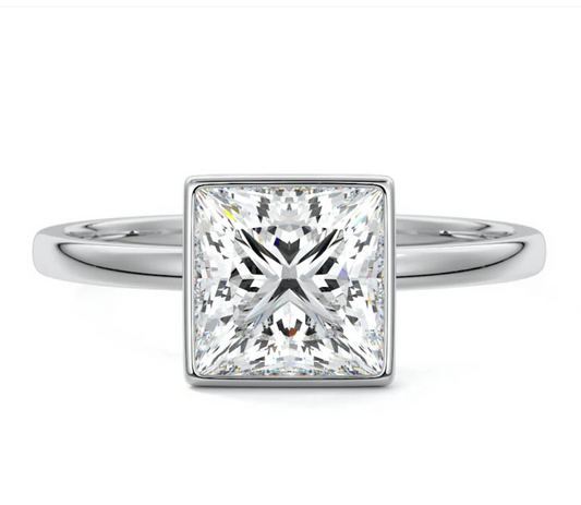 PRINCESS BEZEL RING