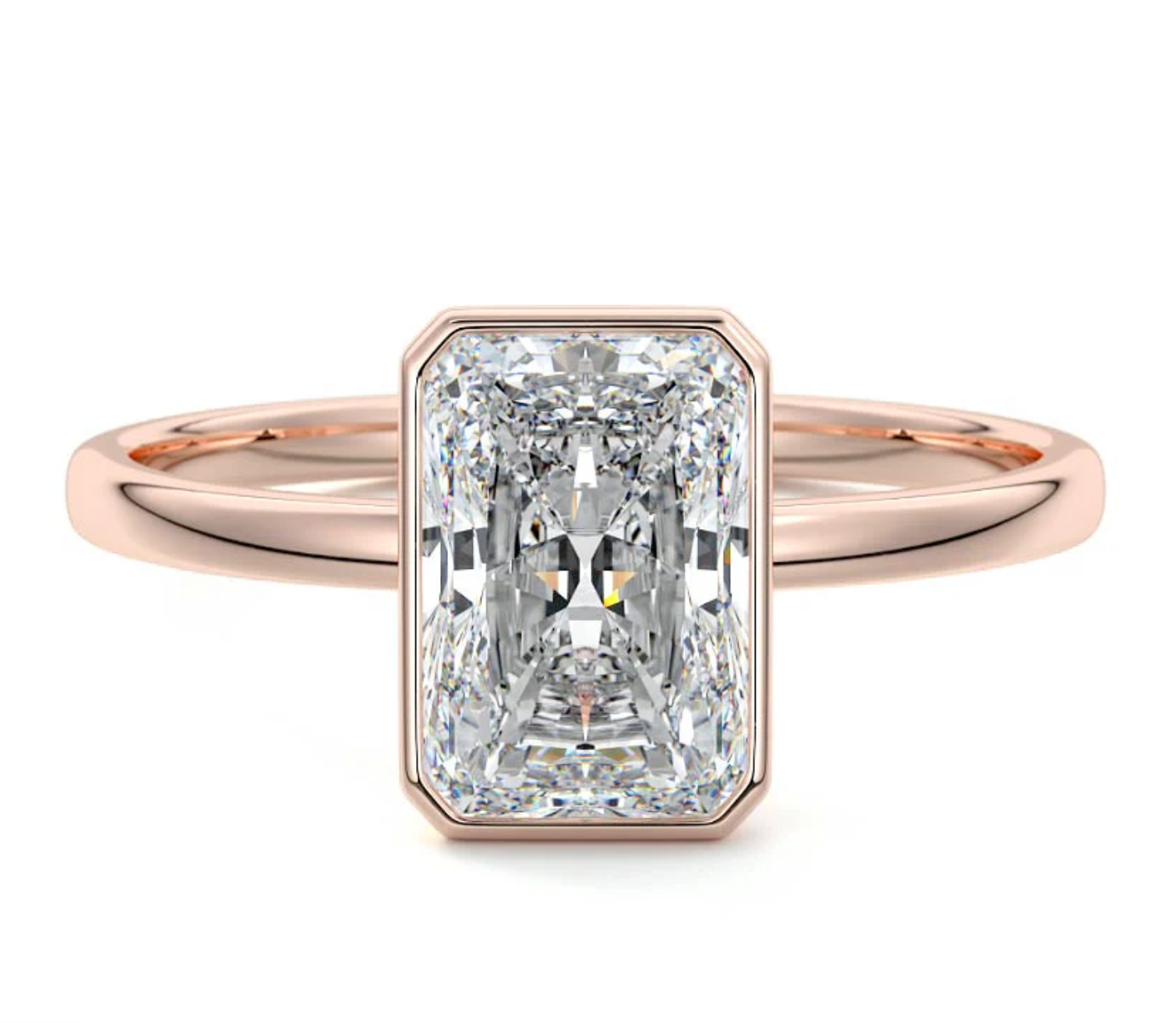 RADIANT BEZEL RING