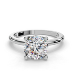 ROUND HIDDEN HALO RING