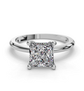 PRINCESS HIDDEN HALO RING