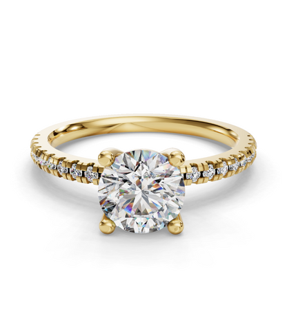 ROUND PAVE RING
