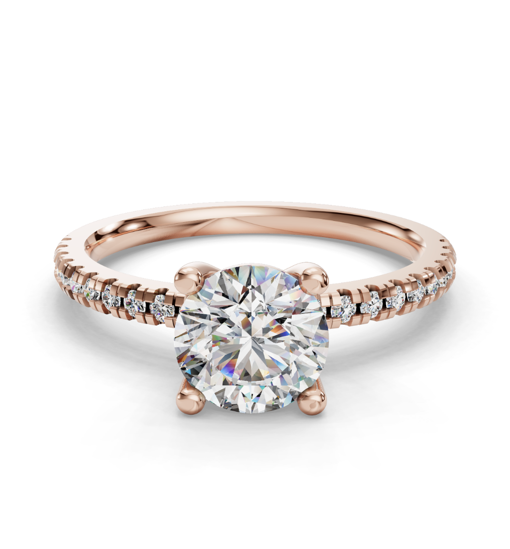 ROUND PAVE RING