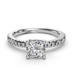 CUSHION PAVE RING