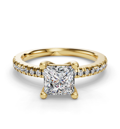 PRINCESS PAVE RING