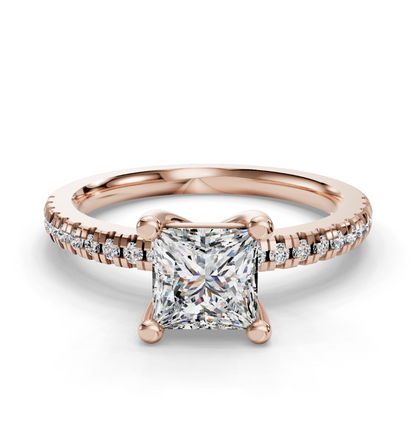 PRINCESS PAVE RING