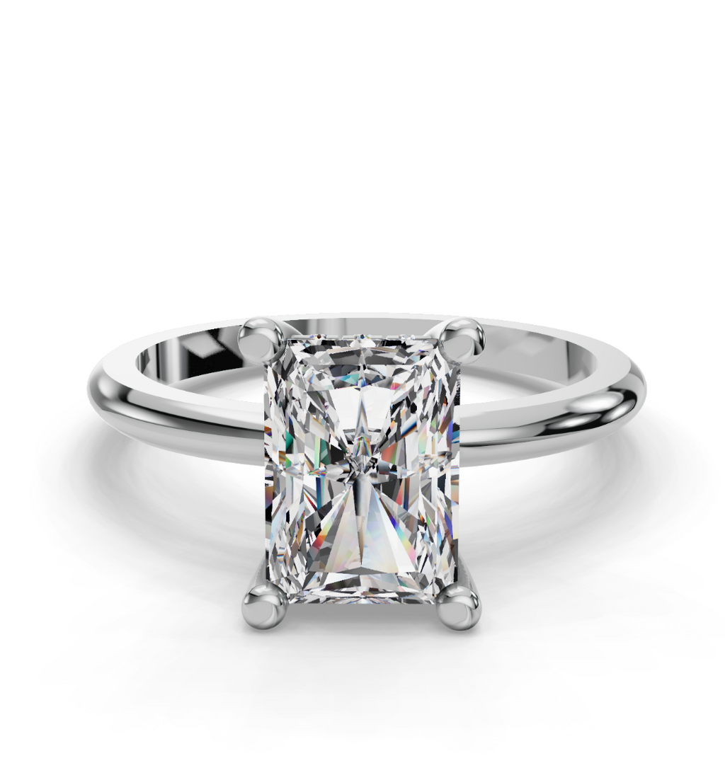 RADIANT HIDDEN HALO RING