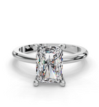 RADIANT HIDDEN HALO RING