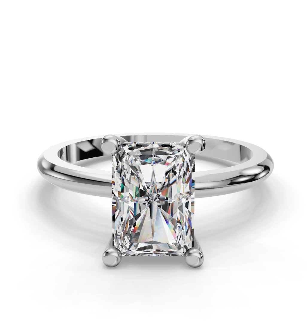 RADIANT HIDDEN HALO RING
