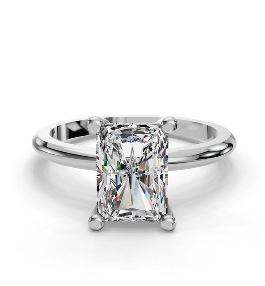 RADIANT HIDDEN HALO RING
