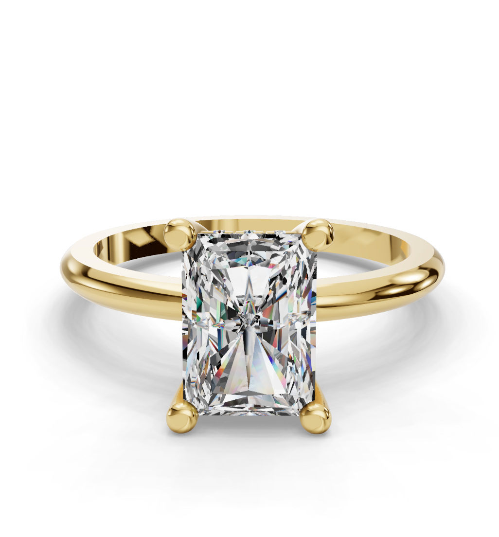 RADIANT HIDDEN HALO RING