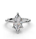 MARQUISE HIDDEN HALO RING