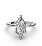MARQUISE HIDDEN HALO RING