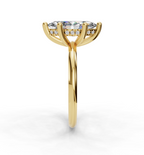 MARQUISE HIDDEN HALO RING