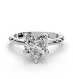 HEART HIDDEN HALO RING