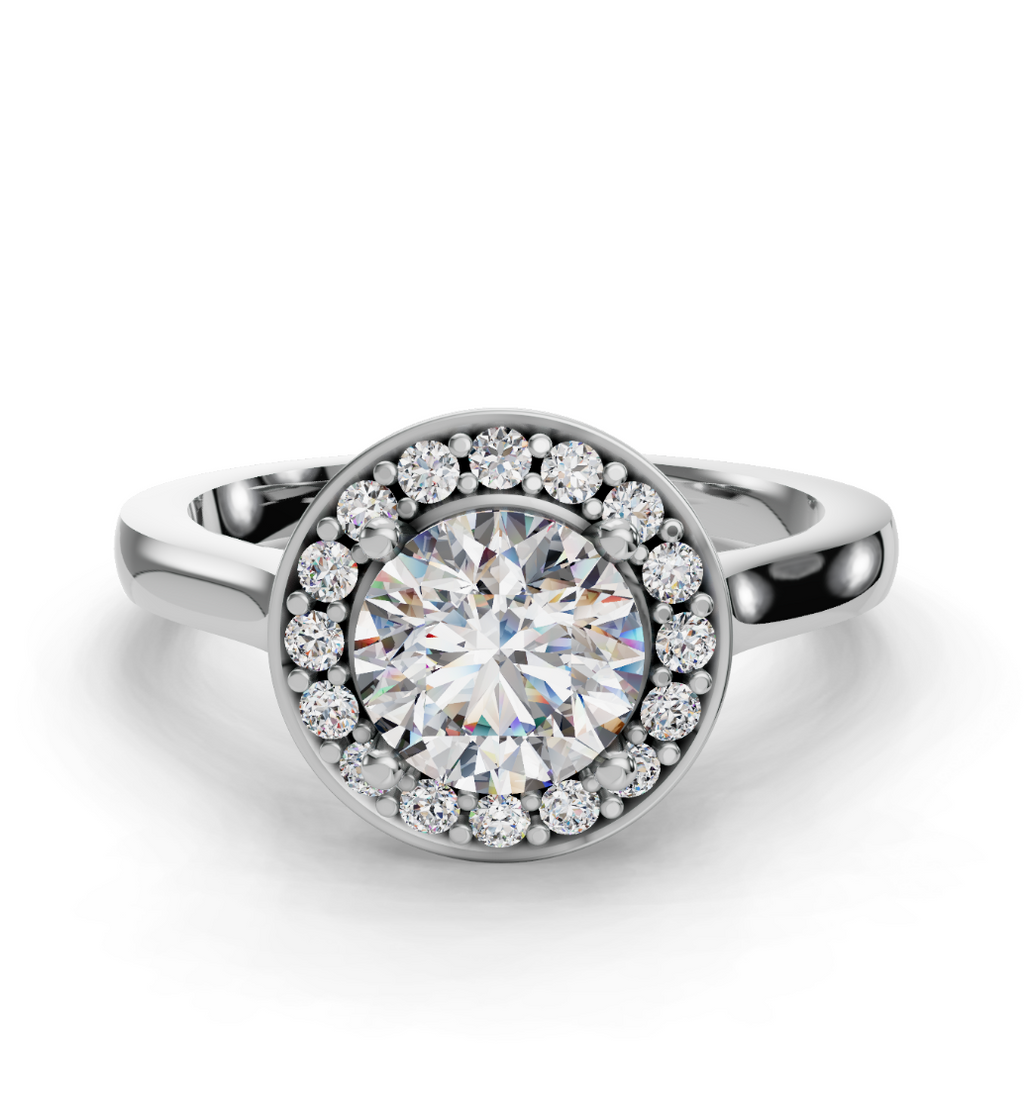 ROUND HALO RING