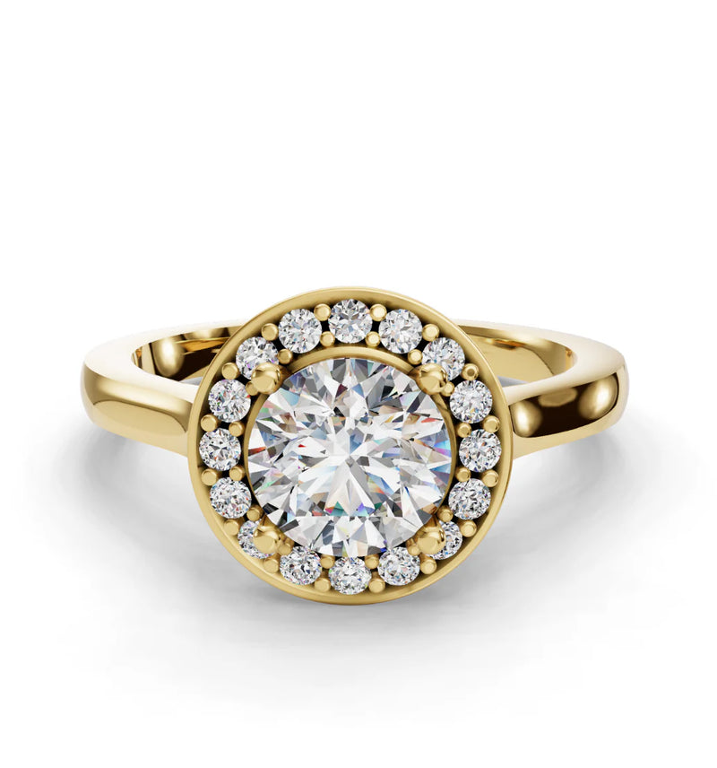 ROUND HALO RING