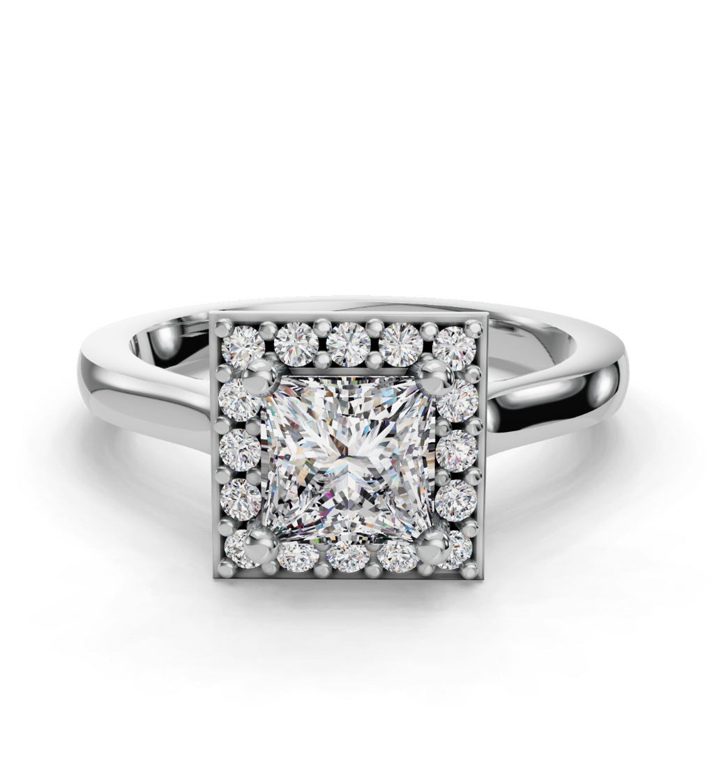 PRINCESS HALO RING