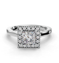 PRINCESS HALO RING