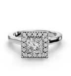 PRINCESS HALO RING