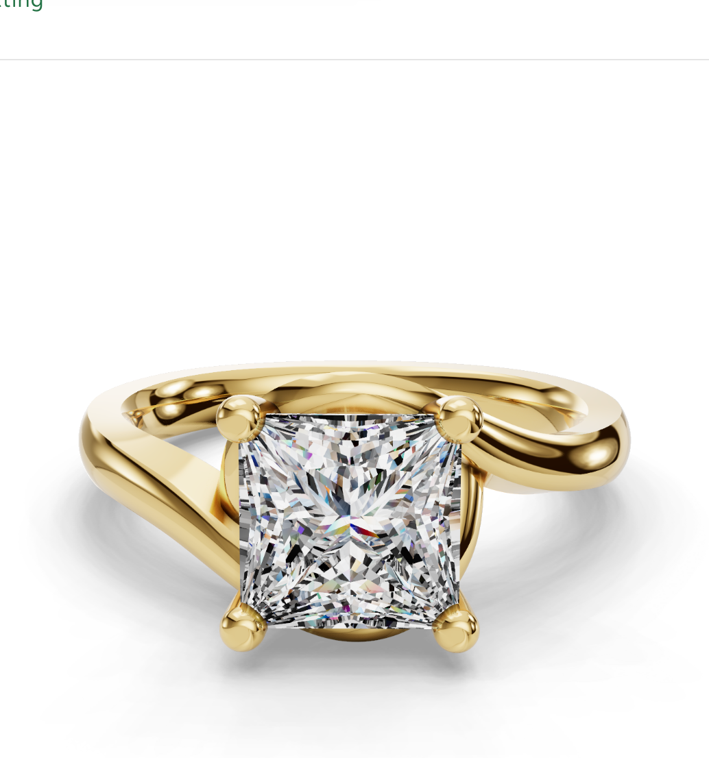 PRINCESS CROSS SOLITAIRE