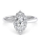 MARQUISE HALO WITH HIDDEN HALO RING