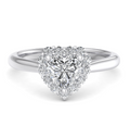 HEART HALO WITH HIDDEN HALO RING