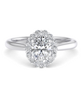 OVAL HALO WITH HIDDEN HALO RING