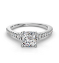 CUSHION CATHEDRAL RING