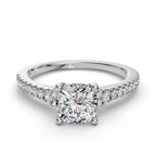 CUSHION CATHEDRAL RING