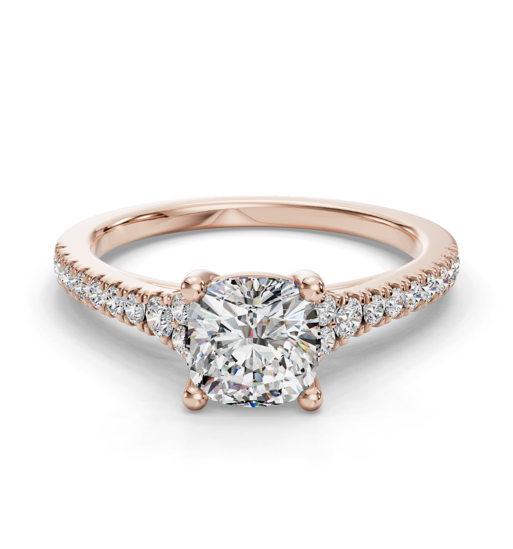 CUSHION CATHEDRAL RING