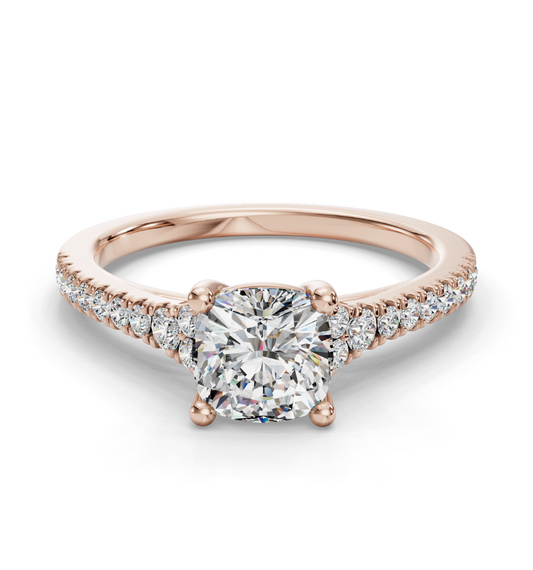 CUSHION CATHEDRAL RING