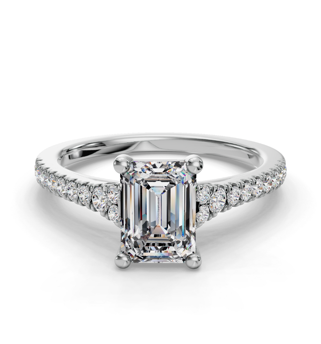 EMERALD CATHEDRAL RING